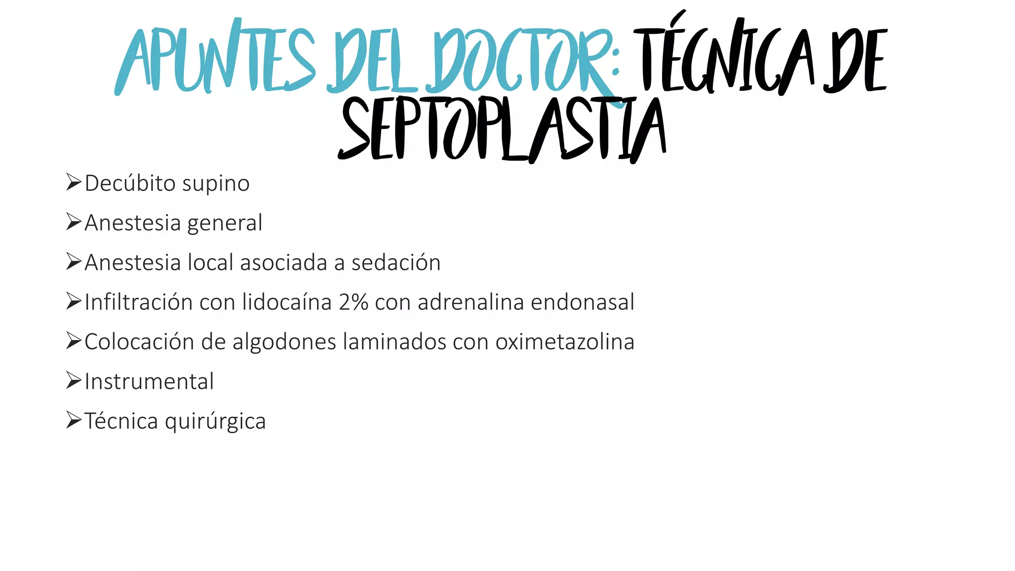 Otorrinolaringologia tecnicas quirurgicas instrumentacion quirurgica ...