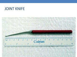 JOINT KNIFE
 