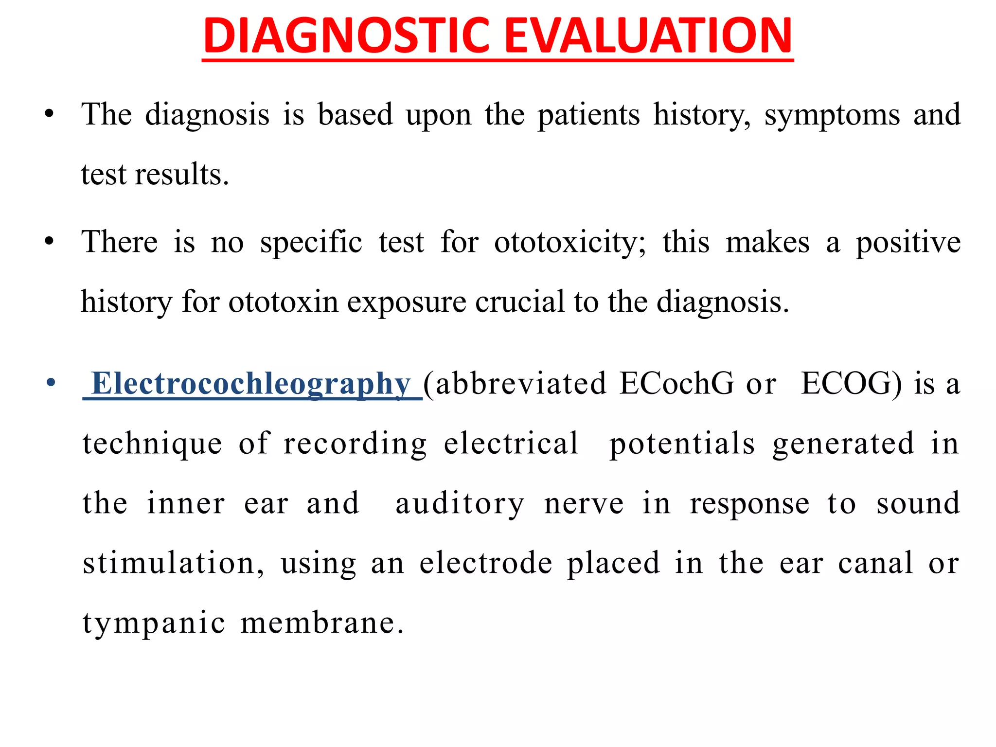 Ototoxicity | PDF