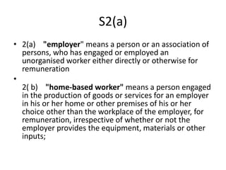 Unorganised workers social_security_act_2008