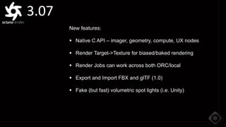 OTOY GTC17 Presentation Slides: "The Future of GPU Rendering"