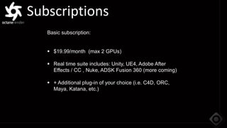 OTOY GTC17 Presentation Slides: "The Future of GPU Rendering"