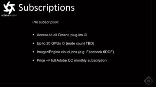 OTOY GTC17 Presentation Slides: "The Future of GPU Rendering"