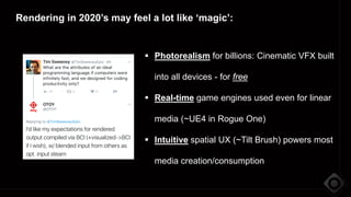 OTOY GTC17 Presentation Slides: "The Future of GPU Rendering"