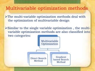 Gradient Search Cauchy Method | PPTX