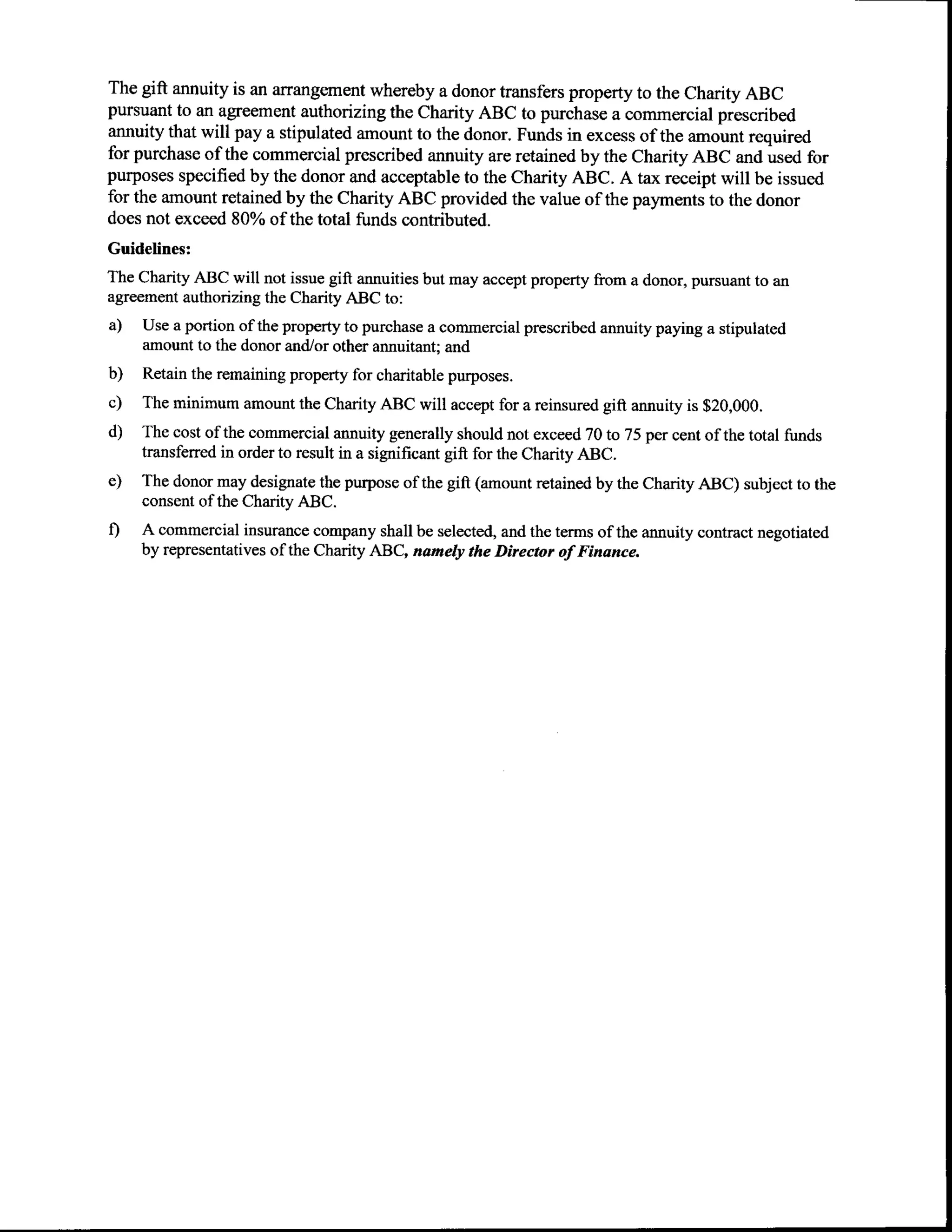 Reference Material for The Evolution of a Planned Giving Program Webinar