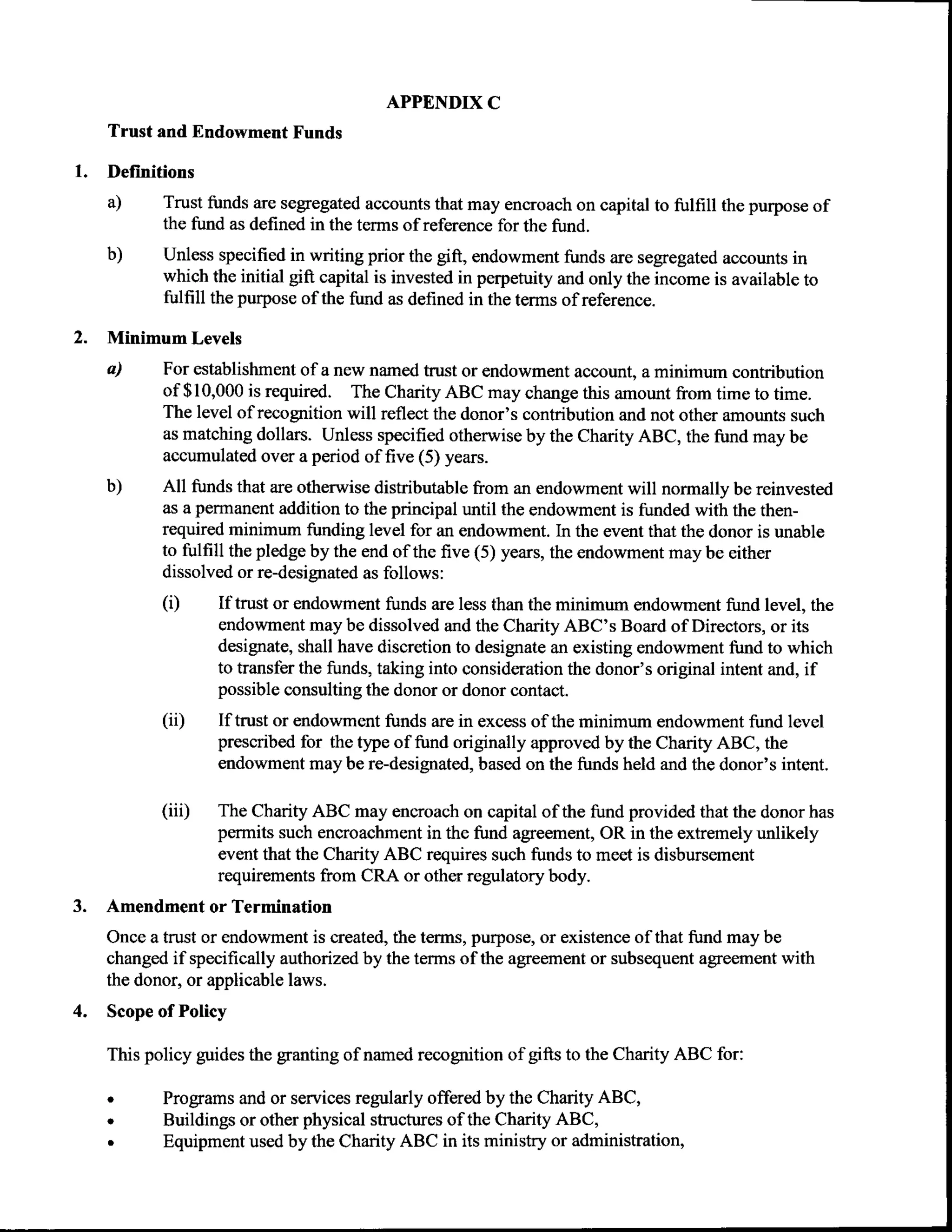 Reference Material for The Evolution of a Planned Giving Program Webinar