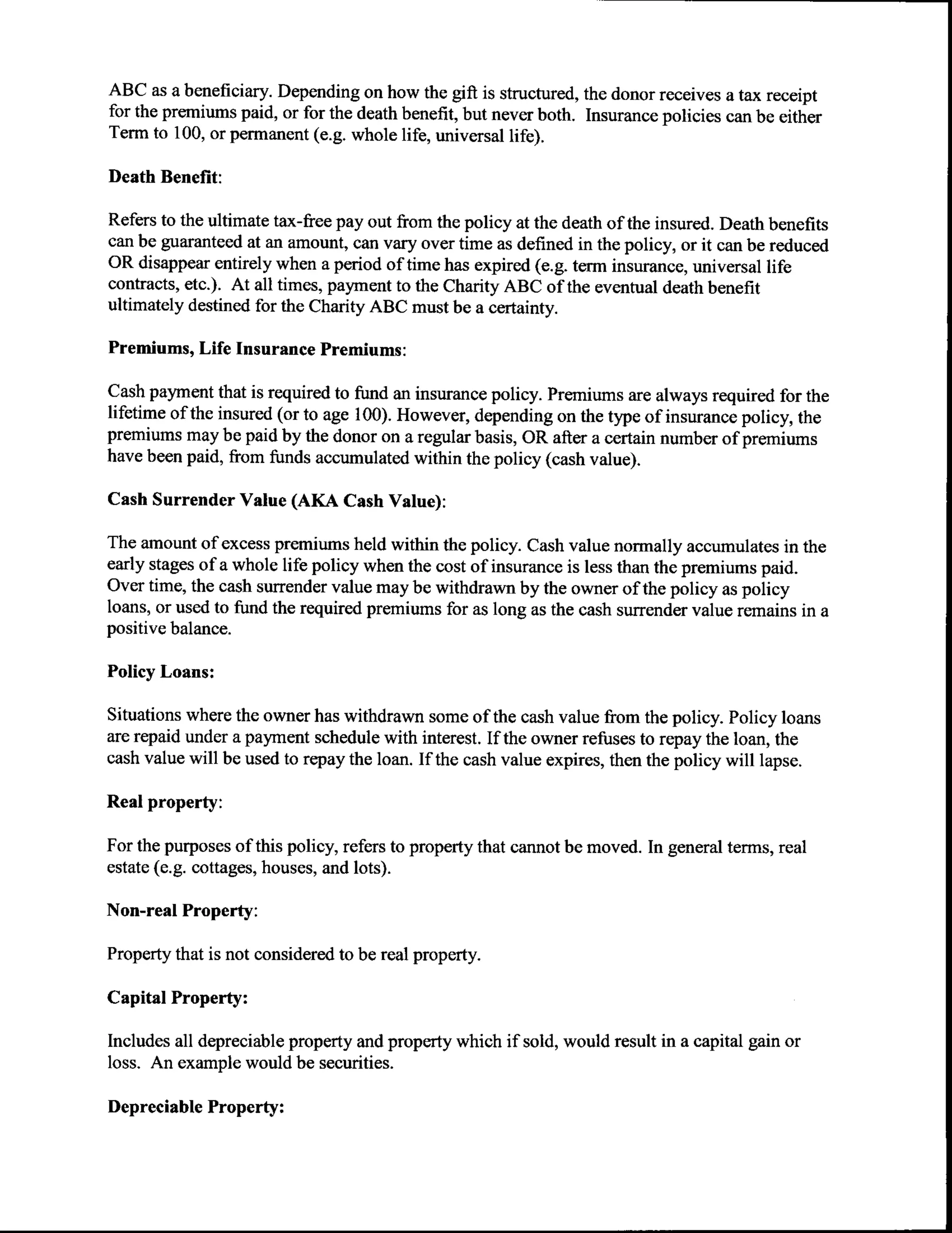 Reference Material for The Evolution of a Planned Giving Program Webinar