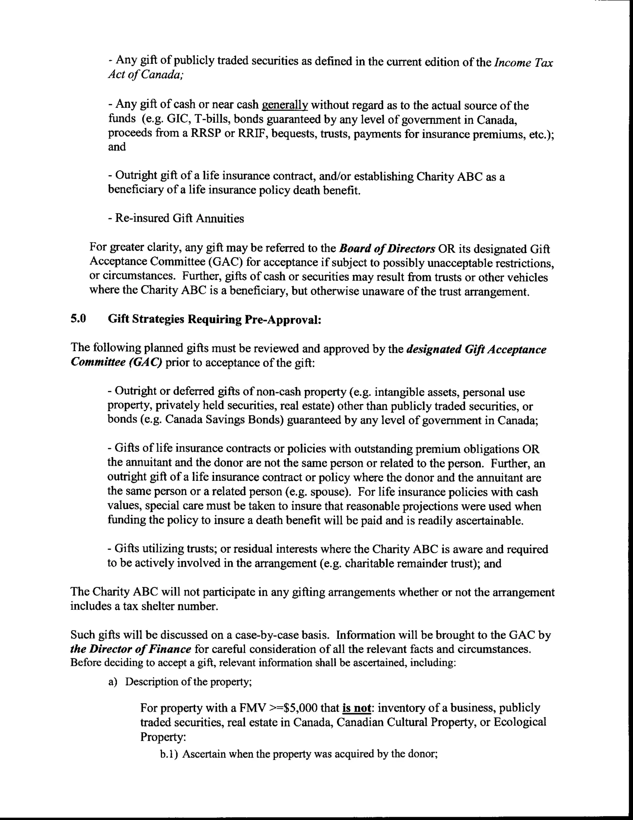 Reference Material for The Evolution of a Planned Giving Program Webinar