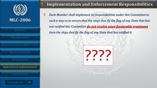 Mlc Code Maritime Labour Convention (MLC 2006) | PDF
