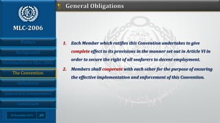 Maritime Labour Convention (MLC 2006)