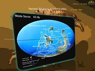 Período Siluriano(443.8-419.2Ma)
 