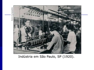 Acervo IconographiaIndústria em São Paulo, SP (1920).