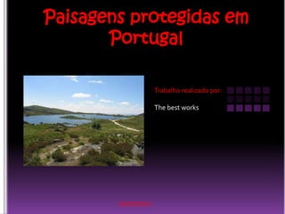 Paisagens protegidas em Portugal Trabalho realizado por: Thebestworks 2010/2011 