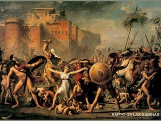 RAPTO DE LAS SABINAS