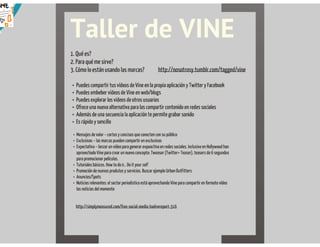 Otras plataformas. Nuevos medios para CCMM