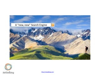 A “new, new” Search Engine




                     http://netadblog.com
 