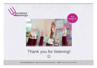 Enabled by Design: people powered personalisation | PPT