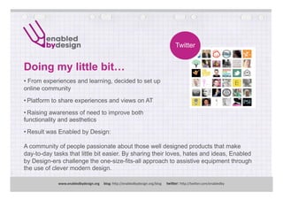 Enabled by Design: people powered personalisation | PPT