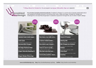 Enabled by Design: people powered personalisation | PPT