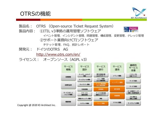 Otrs紹介資料 Otrs紹介資料