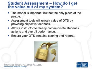 OTS - Everything you wanted to know but didn't ask Slide 43