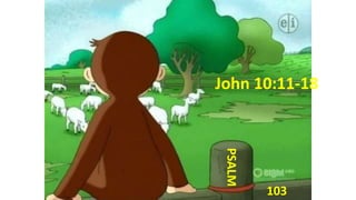 John 10:11-18
PSALM
103
 