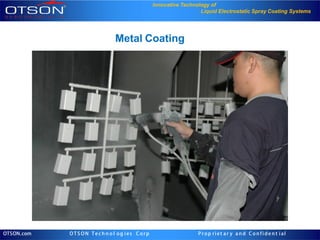 Liquid Electrostatic Spray coating | PDF