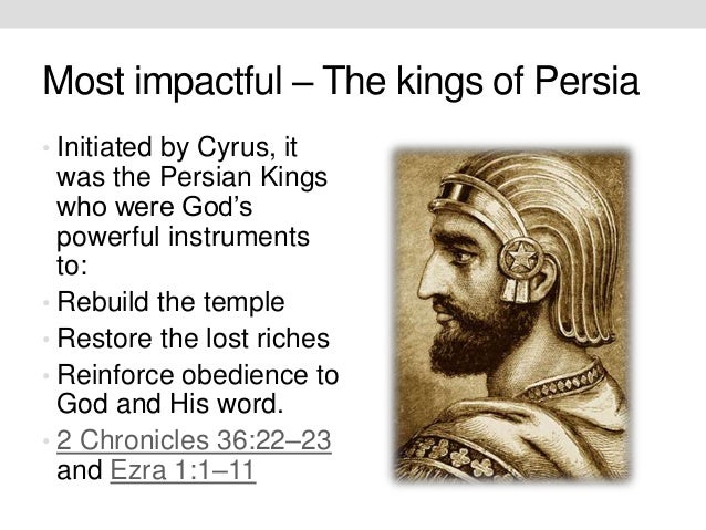 decrees rebuild to jerusalem 3 Minor Journey and OT Prophets  Major