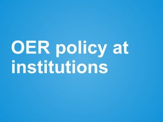 OER Policy