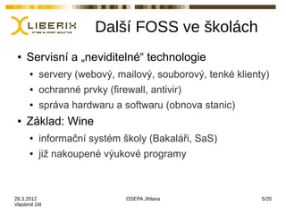 Jak jsme na tom s FOSS v ČR