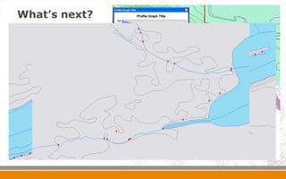 What’s next?
 We think we can achieve 80% machine 20%
editing when we solve the hydro intersection
problem (double line and single line rivers).
 To reach 90% machine 10% would require better
data. There is so much fudging we can do…
 