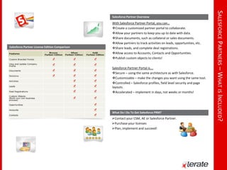 xLerate Deep Dive - Salesforce.com Partner Networks