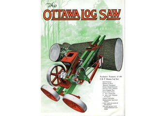 Ottawa wood sawing encyclopedia part 1