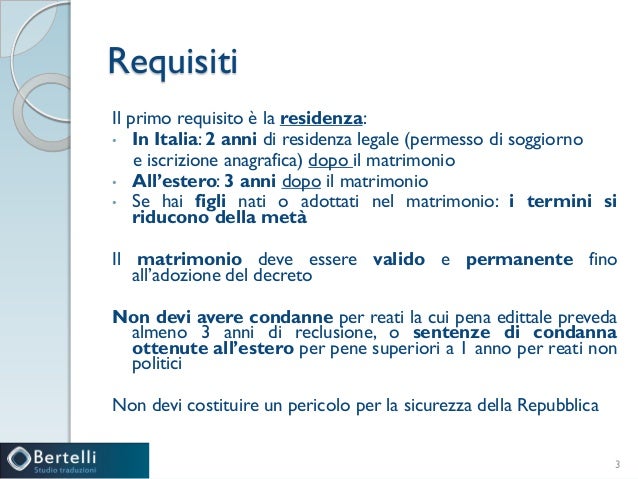 Ottenere la cittadinanza italiana per matrimonio Ottenere la cittadinanza italiana per matrimonio