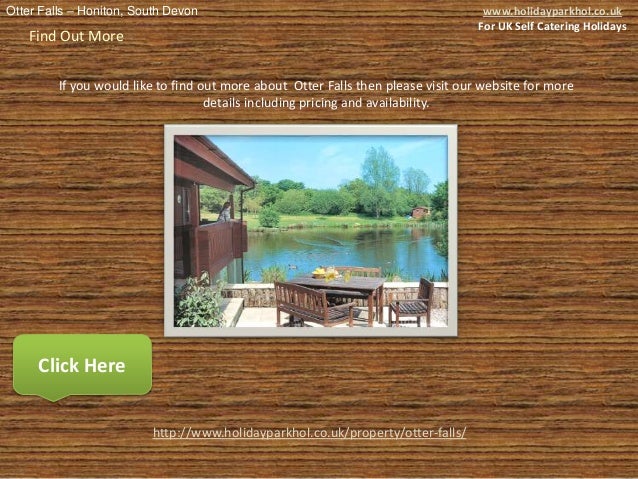 Otter Falls Log Cabins Lodges In South Devon