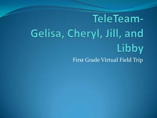 Jenn, Susan, John, and Cheryl First Grade Virtual Field Trip 