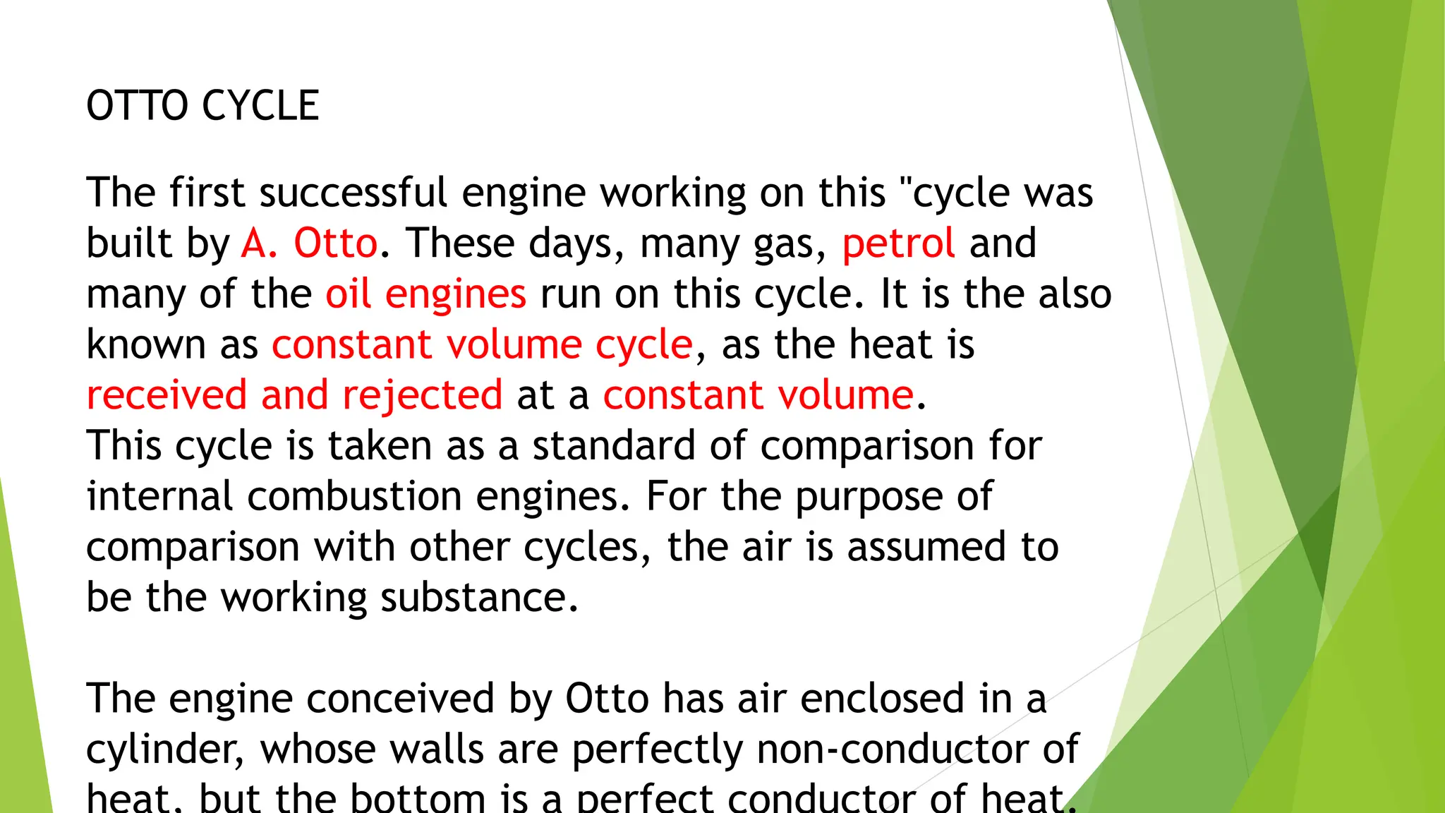 OTTO CYCLE | PPTX