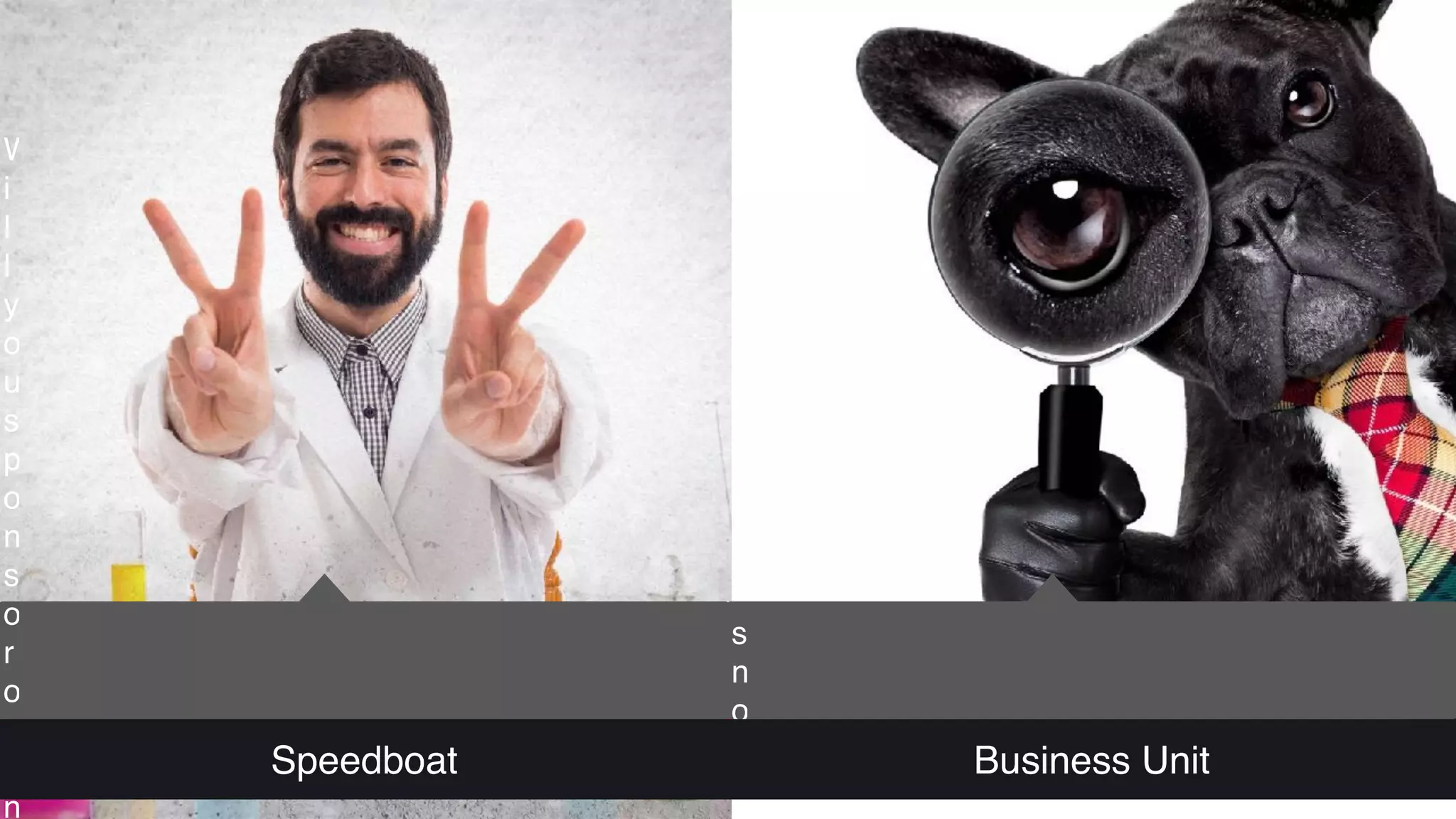 W
i
l
l
y
o
u
s
p
o
n
s
o
r
o
u
r
n
O
h
,
n
o
,
n
o
.
T
h
a
t
’
s
n
o
t
i
Speedboat Business Unit
 