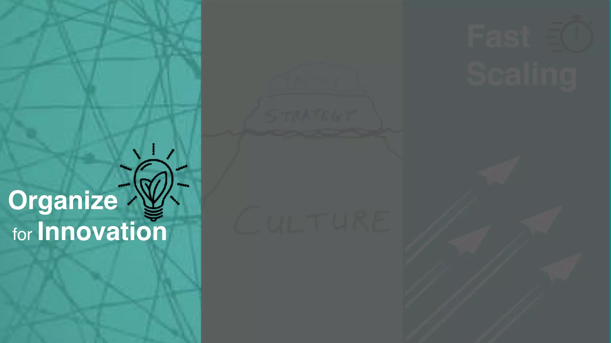Fast
Scaling
Organize
for Innovation
 
