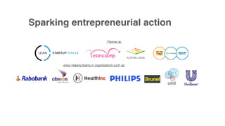 Sparking entrepreneurial action
Partner at:
enjoy helping teams in organisations such as:
 