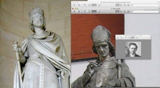 Otto I Holy Roman Emperor statue matches my grandfather Samuel Hugh Kraft