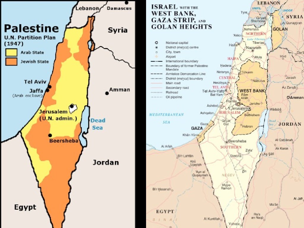 Ottoman Empire & Palestine maps