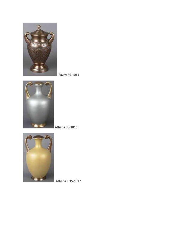 Otto memorial urn catalog PDF