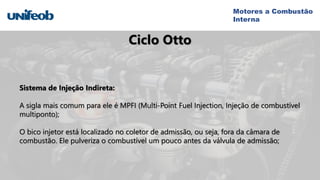 Aula 3 Principais diferenças entre Motores de ciclo Otto e ciclo Diesel ...