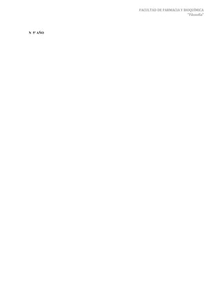 FACULTAD DE FARMACIA Y BIOQUÍMICA
                                                  "Filosofía"



NTES QUE CURSAN 5º AÑO
 