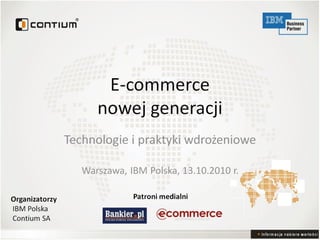 E-commerce nowej generacji