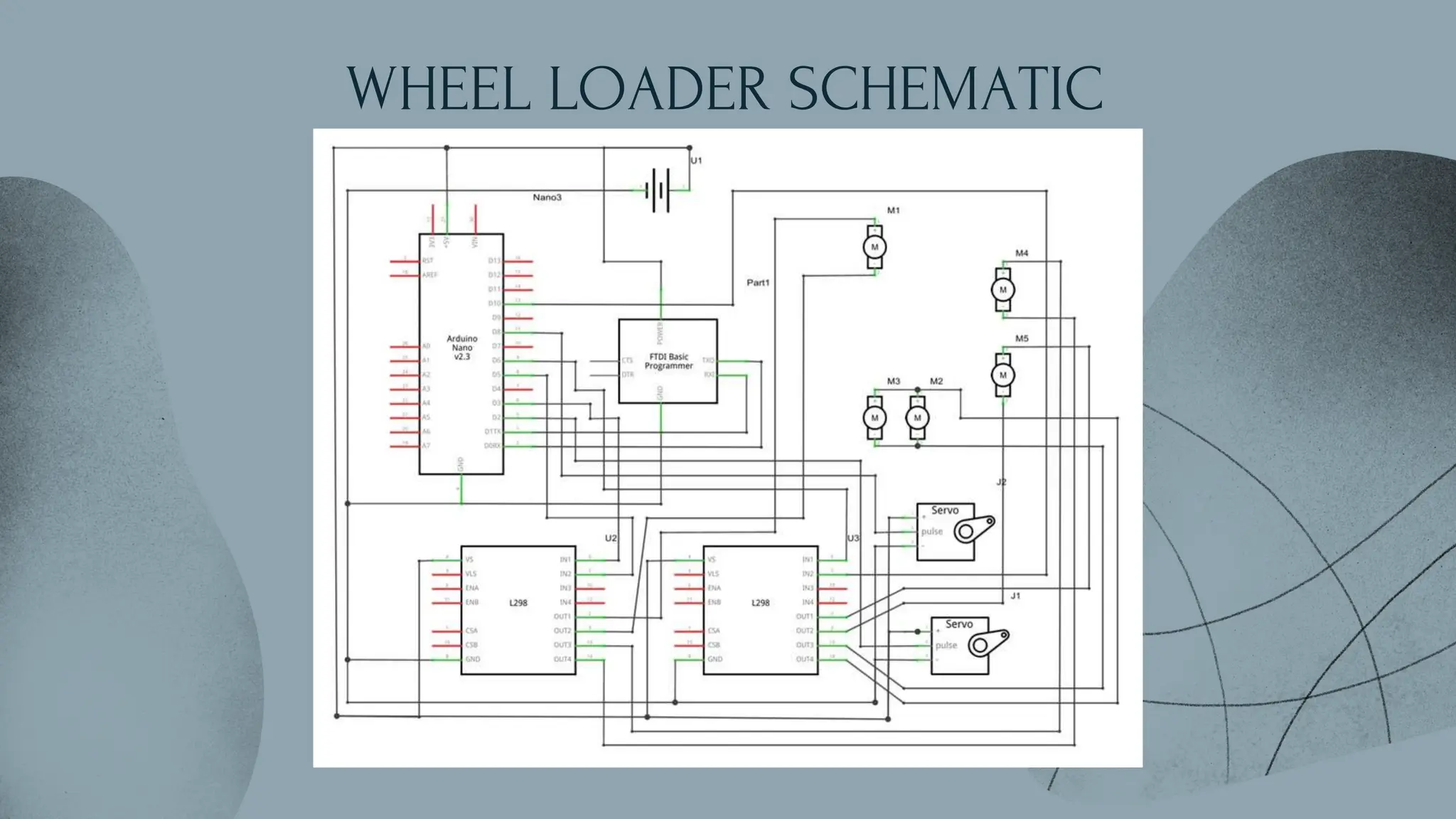 WHEEL LOADER SCHEMATIC
 
