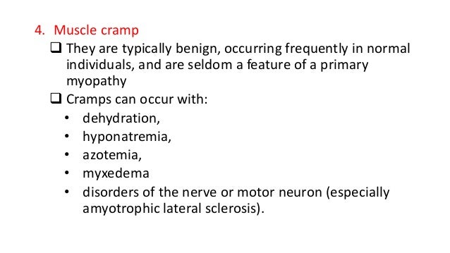 Approach to myopathy