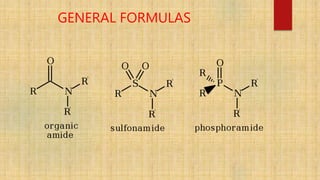 Amides and amines presentation. | PPTX